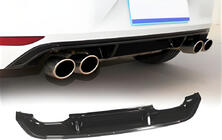 Volkswagen Golf 7/E-Golf 2012–2020 Takadiffuusori DPT V-5 (R / R-Line, 2012-2017, kiiltävän musta) kuva 1