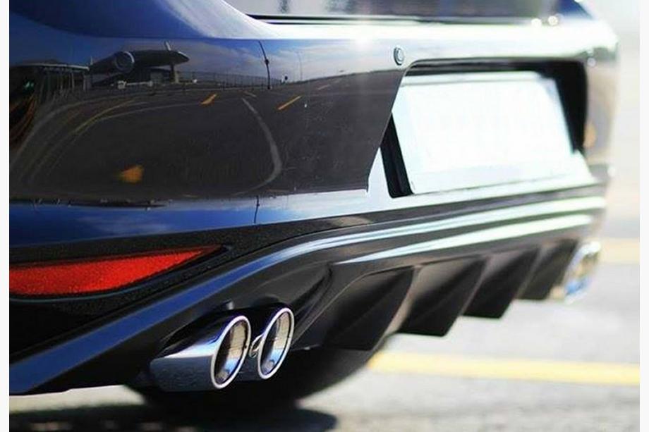 Volkswagen Golf 7/E-Golf 2012–2020 Takadiffuusori DPT V-6 (2012-2017, kiiltävä musta) Image