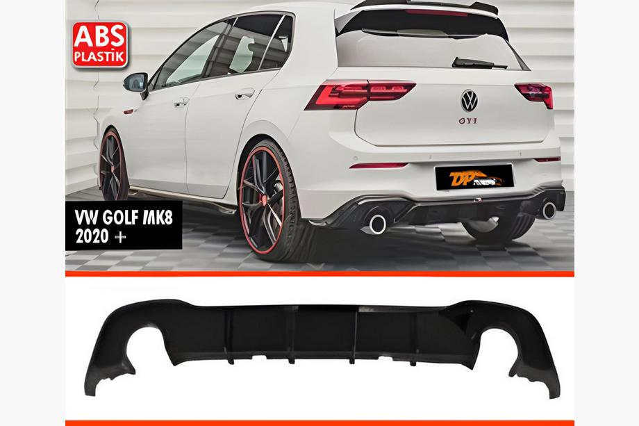 Volkswagen Golf 8 2019– Takadiffuusori DPT V-1 (kiiltomusta) Image