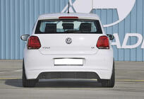 Volkswagen Polo 2010–2017 Takadiffuusori DPT (2010-2013, kiiltävä musta) kuva 3