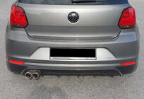 Volkswagen Polo 2010–2017 Takadiffuusori DPT (2014-2017, kiiltävä musta) kuva 3