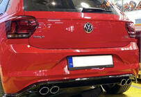 Volkswagen Polo 2017– Takadiffuusori DPT V-1 (kiiltomusta) kuva 1
