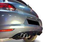 Volkswagen Scirocco 2008–2017 Takadiffuusori DPT V-3 (2008-2013, kiiltävä musta) kuva 2