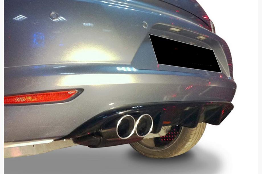 Volkswagen Scirocco 2008–2017 Takadiffuusori DPT V-3 (2008-2013, kiiltävä musta) Image