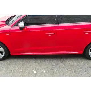 Sivukynnyshelmat DPT (HB, kiiltävä musta) Audi A3 2012–2020 kuva 2