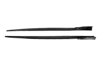 BMW 3-sarja F30/F31 2012–2019 Helmalevikkeet DPT V-2 (M-Sport-helmoihin, kiiltävän musta) kuva 1