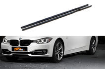 BMW 3-sarja F30/F31 2012–2019 Helmalistat DPT (Base-helmoihin, kiiltävän musta) kuva 1