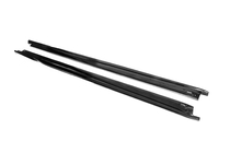 BMW 3-sarja F30/F31 2012–2019 Helmalistat DPT (Base-helmoihin, kiiltävän musta) kuva 2