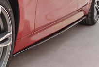 BMW 3-sarja F30/F31 2012–2019 DPT V-3 helman päälliset (M-Sport-helmoihin, kiiltävä musta) kuva 1