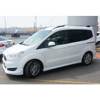 DPT helmalevikkeet (kiiltävä musta) Ford Courier 2014–2023 kuva 1
