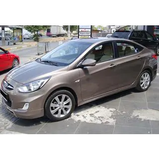 DPT helmaspoilerit (maalattavaksi) Hyundai Accent 2011–2017 kuva 4