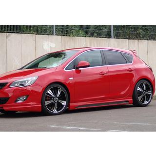 Sivuhelmat DPT V-2 (kiiltävä musta) Opel Astra J 2009–2015 kuva 1