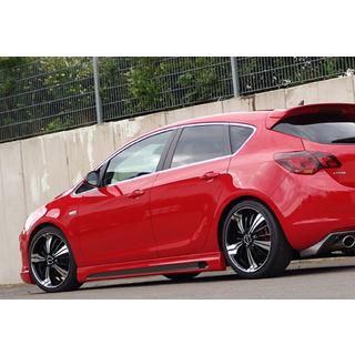 Sivuhelmat DPT V-2 (kiiltävä musta) Opel Astra J 2009–2015 kuva 2