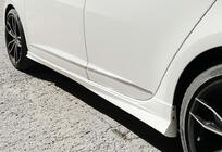Seat Ibiza 2010–2017 Sivuhelmat DPT V-2 (kiiltävä musta) kuva 1