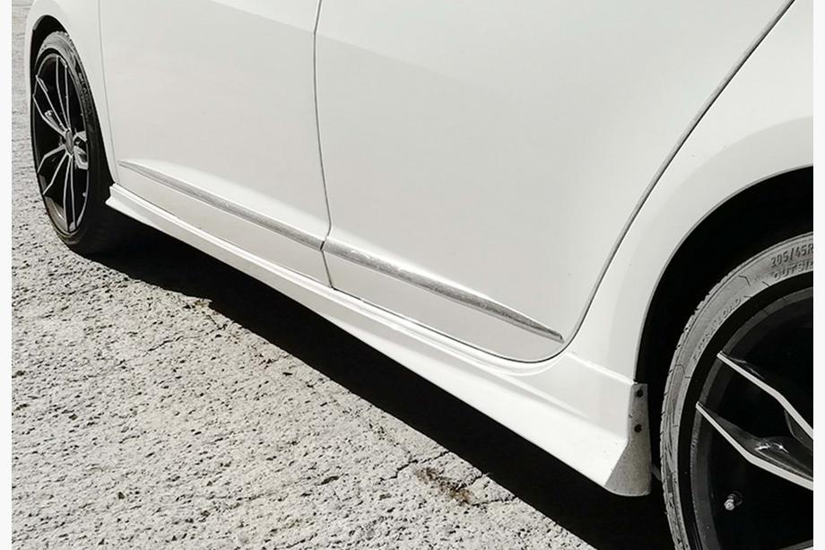 Seat Ibiza 2010–2017 Sivuhelmat DPT V-2 (kiiltävä musta) Image