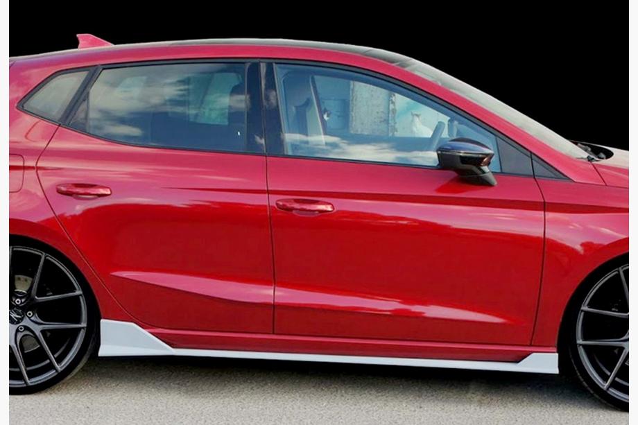 Seat Ibiza 2017– Sivuhelmat DPT V-2 (kiiltävä musta) Image