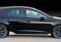 Seat Leon 2013–2020 Sivuhelmat DPT V-3 (2017-2020, kiiltomusta) kuva 7