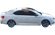 Skoda Superb 2015–2024 Sivuhelmat DPT V-2 (maalattavaksi) kuva 1