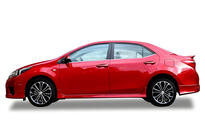 Toyota Corolla 2013–2019 DPT helmaspoilerit (maalattavaksi) kuva 1