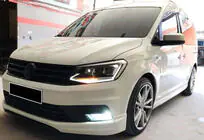 Volkswagen Caddy 2015–2020 DPT helmalevikkeet (maalattavaksi) kuva 2
