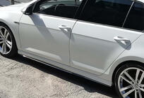 Volkswagen Golf 7/E-Golf 2012–2020 Sivuhelmat DPT V-2 (kiiltävä musta) kuva 1