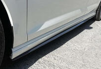 Volkswagen Golf 7/E-Golf 2012–2020 Sivuhelmat DPT V-2 (kiiltävä musta) kuva 2