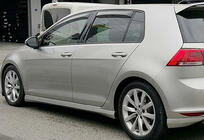 Volkswagen Golf 7/E-Golf 2012–2020 Helmalevikkeet DPT V-9 (kiiltävä musta) kuva 2