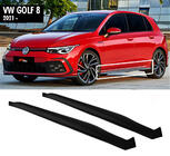 Volkswagen Golf 8 2019– Sivuhelmat DPT V-2 (kiiltävä musta) kuva 1
