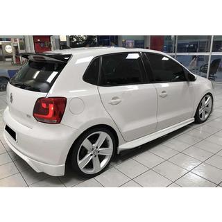 Sivuhelmat DPT V-1 (musta kiiltävä) Volkswagen Polo 2010–2017 kuva 2