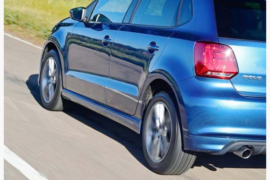Volkswagen Polo 2010–2017 Helmalevikkeet DPT V-3 (kiiltävän musta) Image