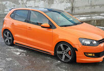 Volkswagen Polo 2010–2017 Sivuhelmat DPT V-4 (maalattavaksi) kuva 2