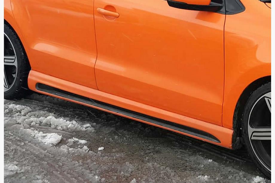 Volkswagen Polo 2010–2017 Sivuhelmat DPT V-4 (maalattavaksi) Image