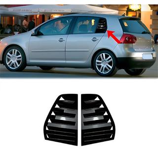 Takalasien peitelistat DPT (kiiltävän musta, 2 kpl) Volkswagen Golf 5 2003–2009