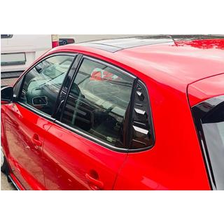 Takalasien peitelistat DPT (kiiltävän musta, 2 kpl) Volkswagen Polo 2017–