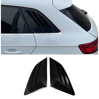 Takaikkunoiden peitelistat DPT V-2 (musta kiiltävä, 2 kpl) Audi A3 2012–2020