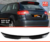 Audi A3 2003–2012 DPT V-1 -spoileri (2010-2012, HB, musta kiiltävä) kuva 1