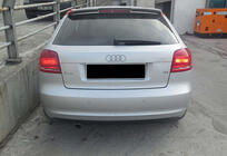Audi A3 2003–2012 Spoileri DPT V-3 (kiiltävä musta) kuva 6