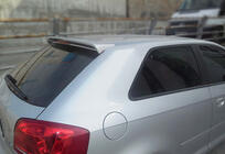 Audi A3 2003–2012 Spoileri DPT V-3 (kiiltävä musta) kuva 7