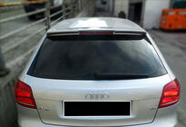 Audi A3 2003–2012 Spoileri DPT V-3 (kiiltävä musta) kuva 1