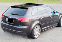 Audi A3 2003–2012 Spoileri DPT V-4 (kiiltomusta) kuva 4