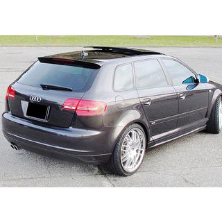 Spoileri DPT V-4 (kiiltomusta) Audi A3 2003–2012 kuva 4