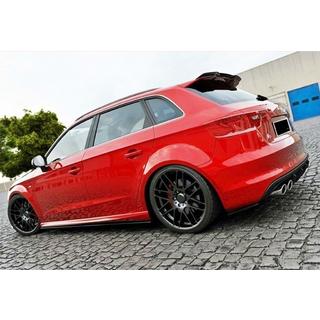 DPT V-1 -spoileri (HB, kiiltävän musta) Audi A3 2012–2020 kuva 3