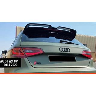 Spoileri DPT V-3 (HB, 5-ovinen, kiiltävän musta) Audi A3 2012–2020