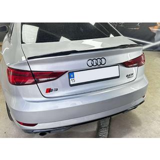 Spoileri DPT V-5 (kiiltävä musta) Audi A3 2012–2020 kuva 1