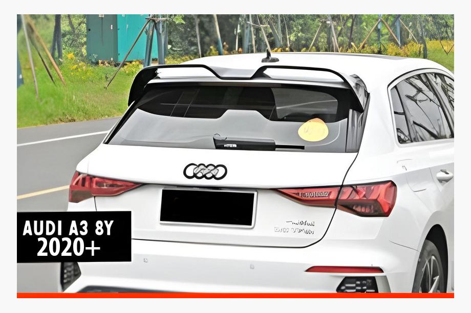 Audi A3 2020– DPT V-2 spoileri (HB, kiiltävän musta) Image