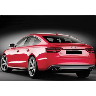 Spoileri DPT V-2 (Sedan-malliin, kiiltävän musta) Audi A5 2007–2015 kuva 3