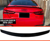 Audi A5 2016–2025 DPT V-2 spoileri (2016-2021, Coupe/Sedan, kiiltävänmusta) kuva 1