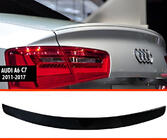 Audi A6 C7 2011–2017 DPT V1 spoileri (Sedan, kiiltävä musta) kuva 1