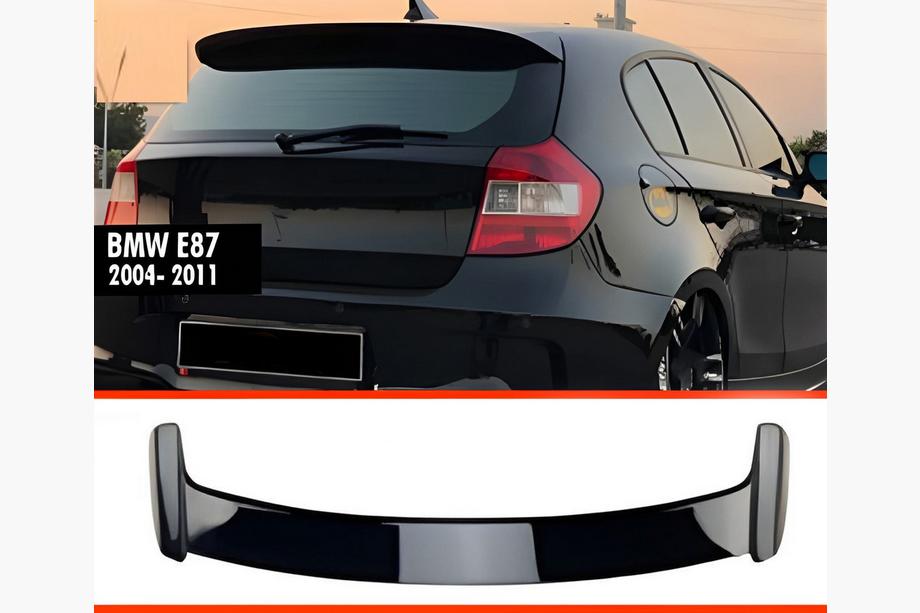 BMW 1-sarja E81/E82/E87/E88 2004–2011 DPT-spoileri (E81/E87, kiiltävä musta) Image