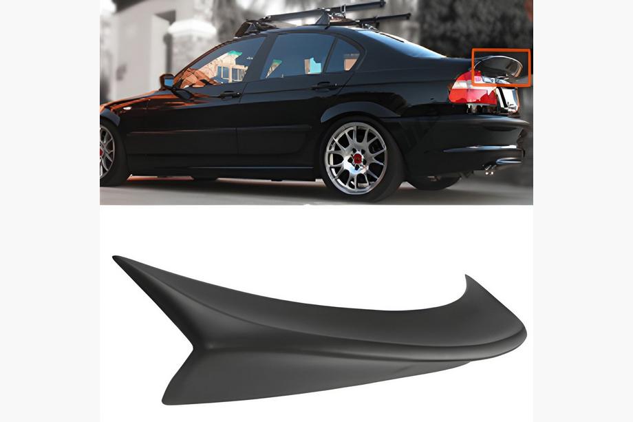 BMW 3-sarja E46 1998–2006 CSL-Style V2 -spoileri (SD-malliin, kiiltävä musta) Image